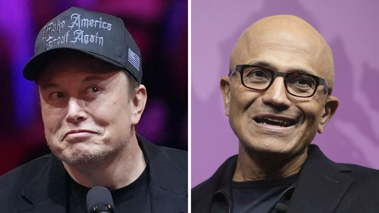 'I am good for my $80 billion': Satya Nadella responds to Elon Musk's 'they don't have money' remark