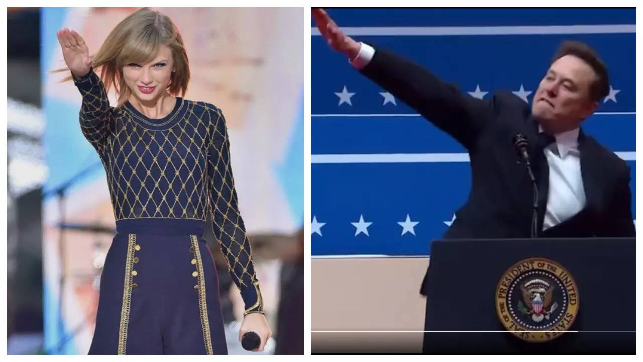 Elon sparks backlash by dragging Taylor into Nazi salute controversy