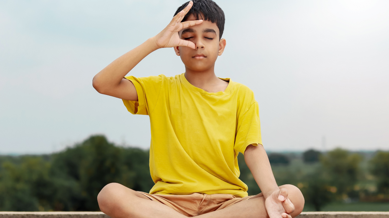 Yoga for kids to improve their motor skills and enhance concentration