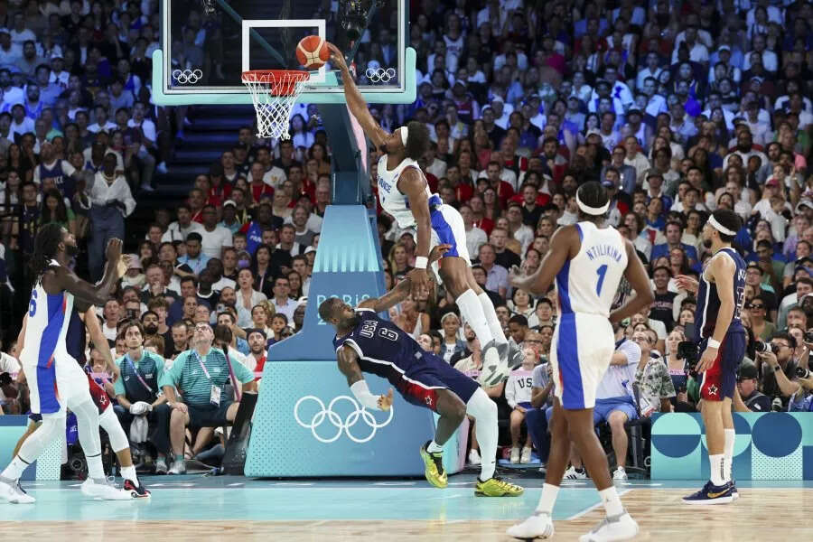 Guerschon Yabusele #7 of France