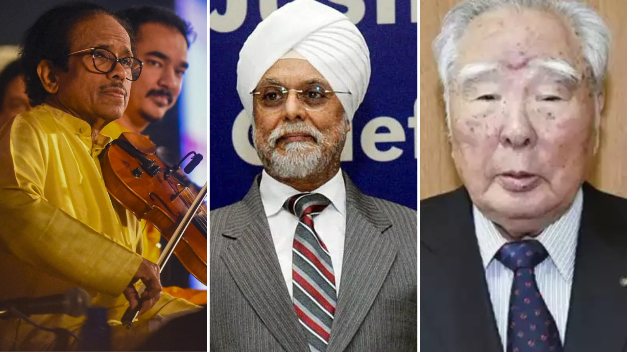 Padma Vibhushan for ex-CJI Khehar, Suzuki, violinist L Subramaniam