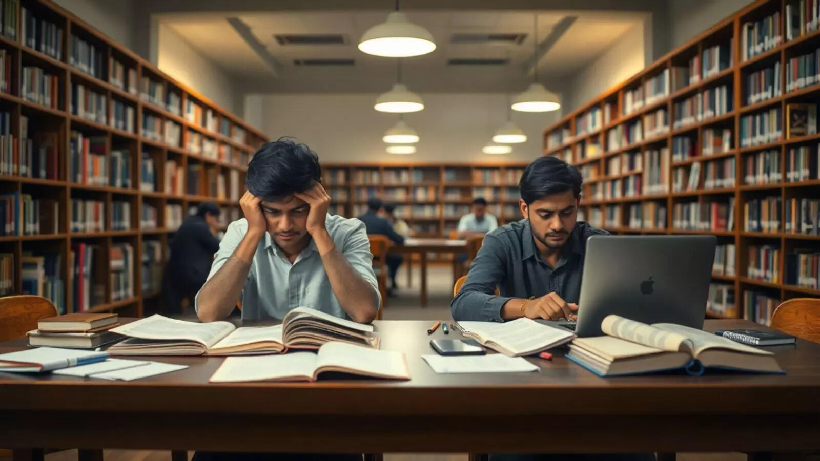 Why are Indian students quitting part-time jobs in the United States?