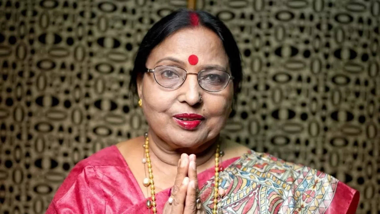 Sharda Sinha’s son reacts to her posthumous Padma Vibhushan