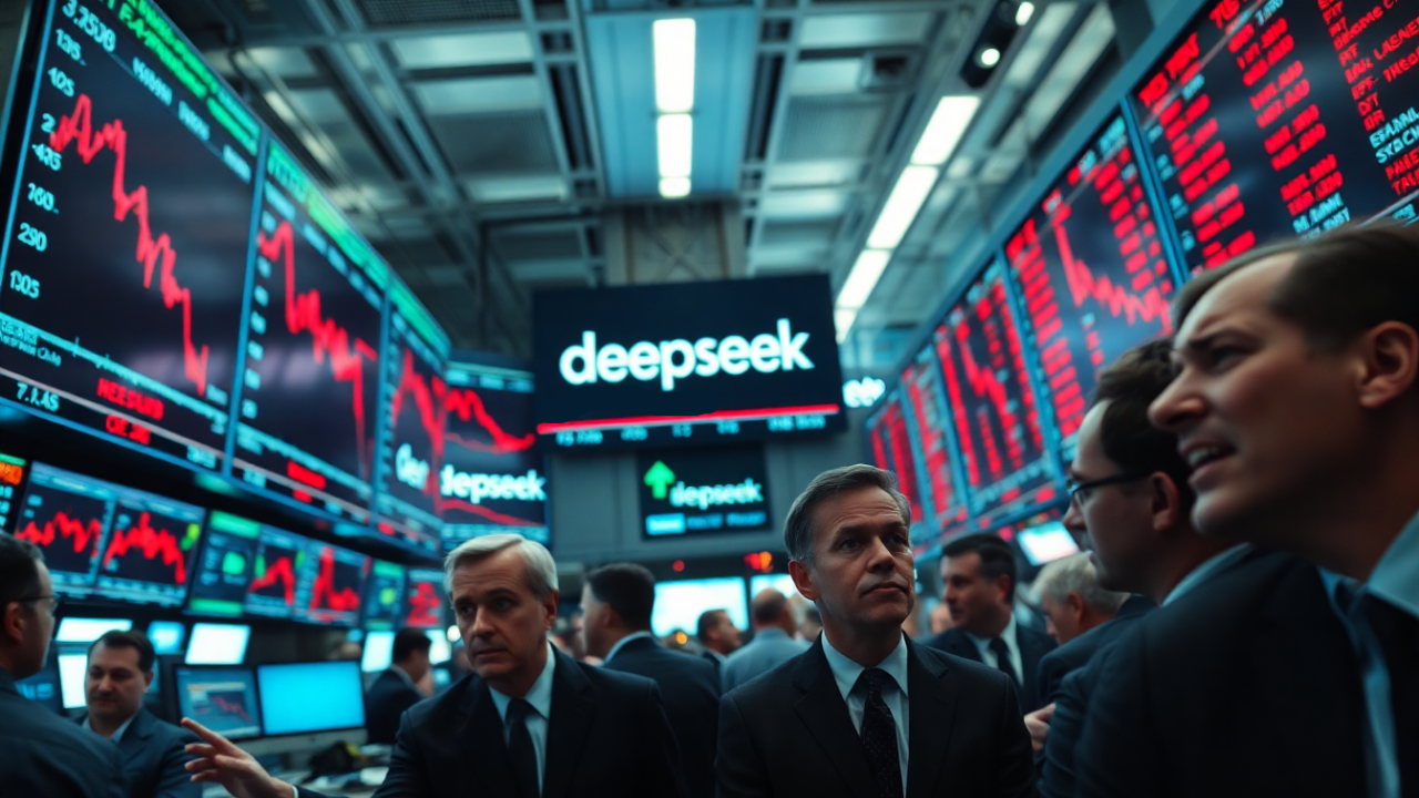 China’s DeepSeek fuels US stock market chaos: Tech stocks slump, NVIDIA plunges 17%