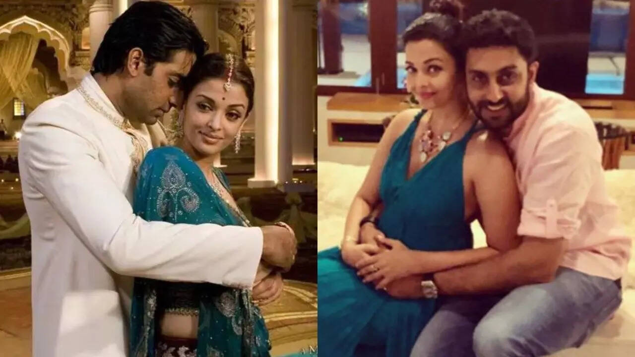 Aishwarya stitched a fat suit for Abhishek in Guru