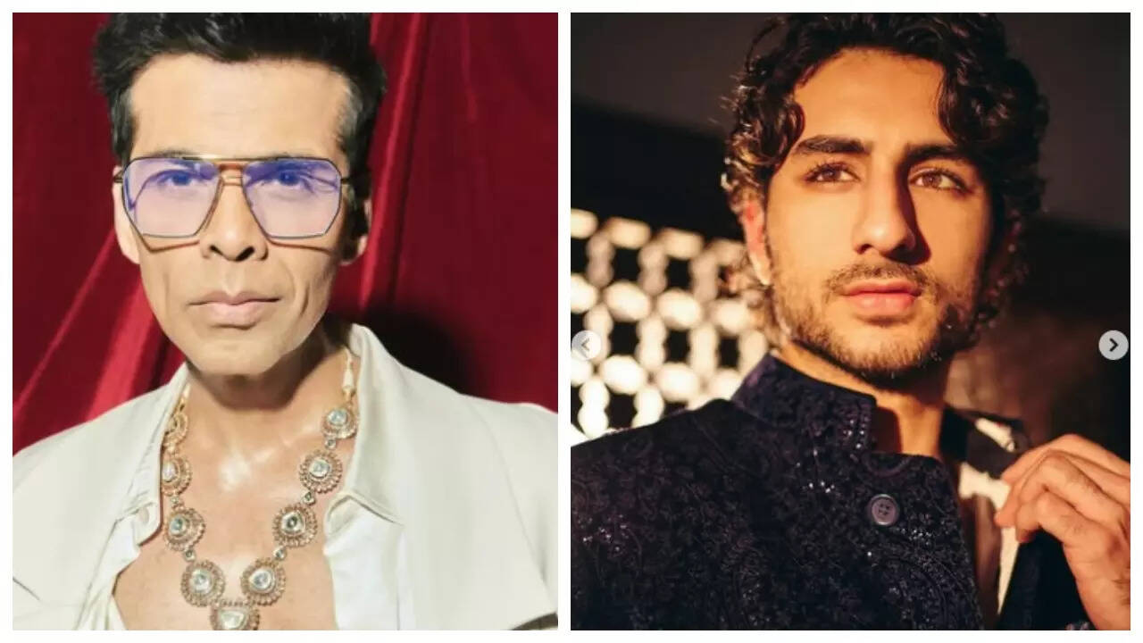 KJo officially launches Saif-Amrita's son Ibrahim Ali Khan