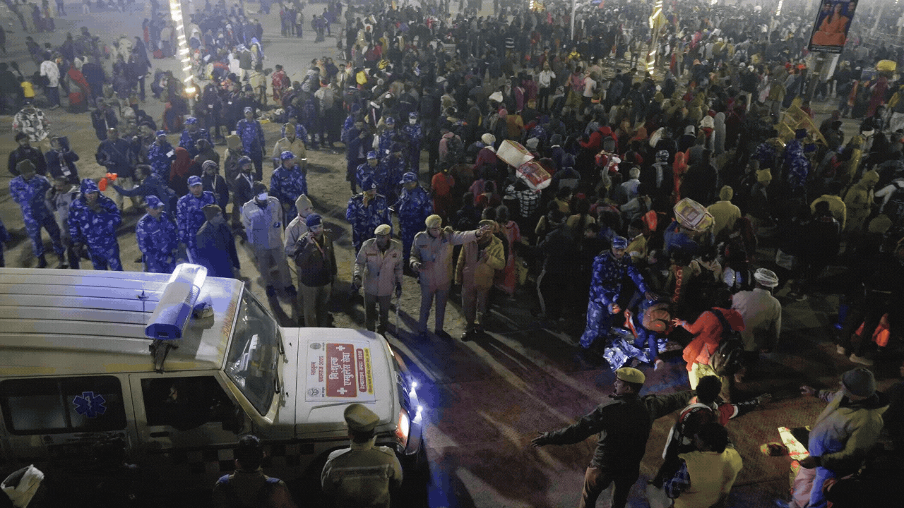 Maha Kumbh stampede: UP cops issue helpline number 1920