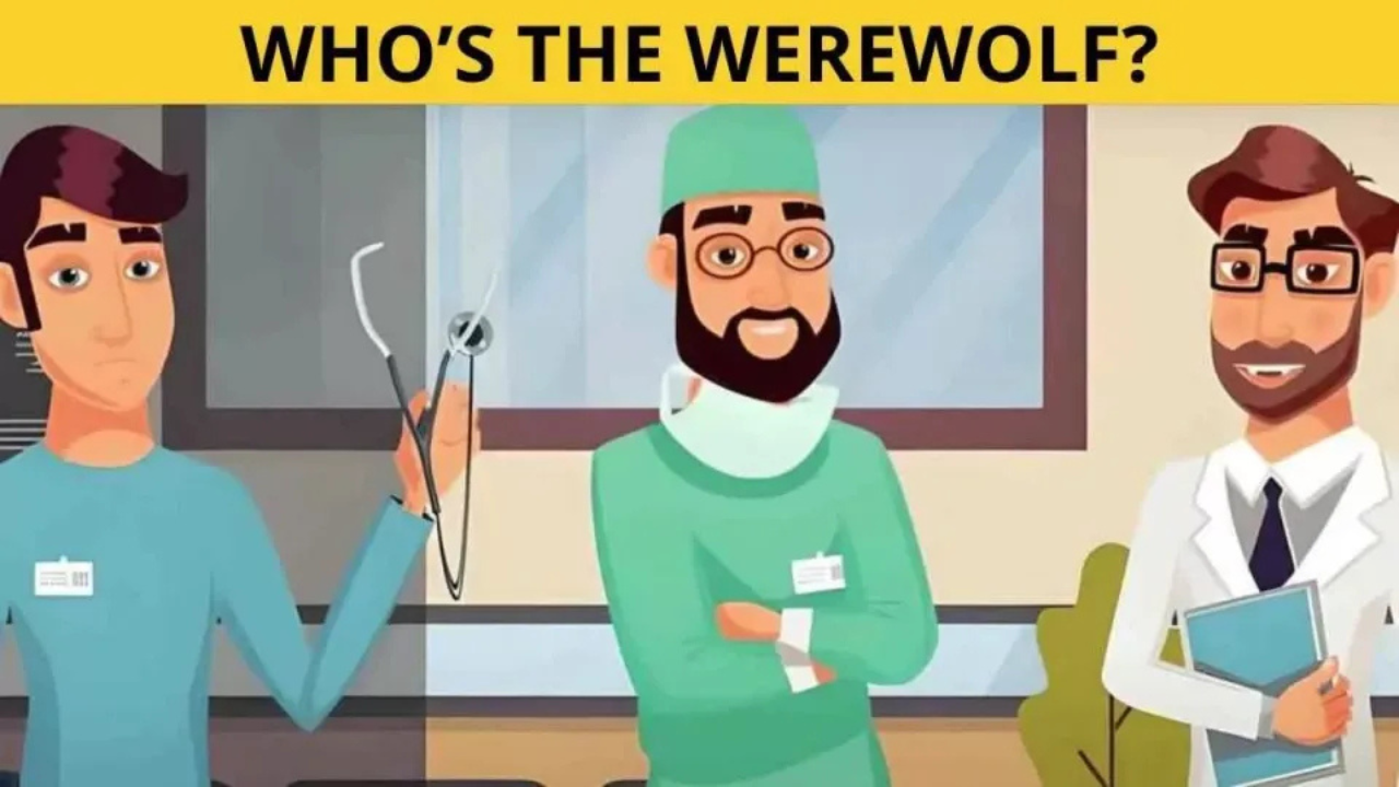 Optical illusion: Only a person with true detective skills can spot the werewolf in 11 seconds