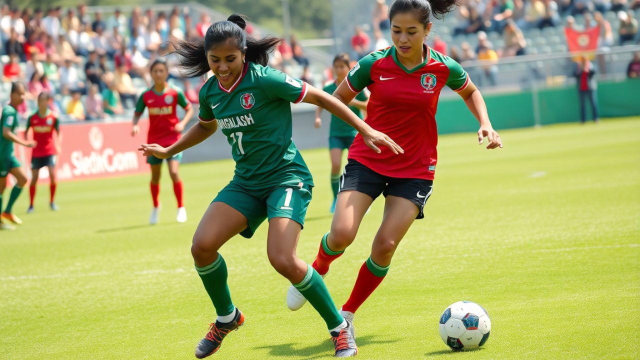 'Girl's football is un-Islamic': Bangladesh cancels football match after hundreds of protesters march field