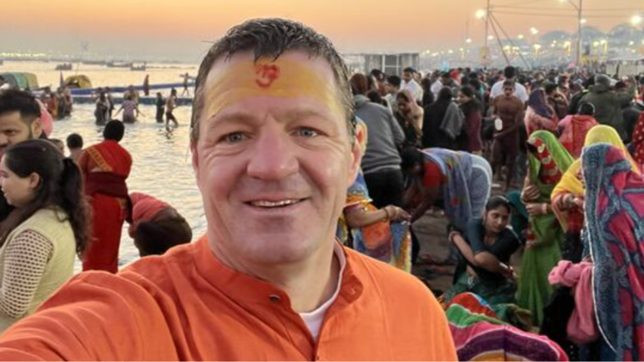 IndiGo CEO Pieter Elbers has 'once in a lifetime experience' at Maha Kumbh