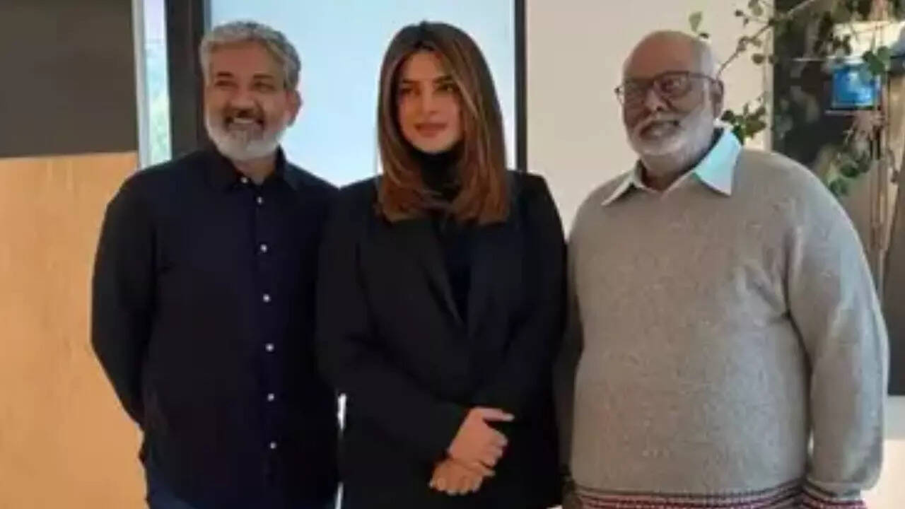 PC's pic with Rajamouli goes viral amid rumours of SSMB29