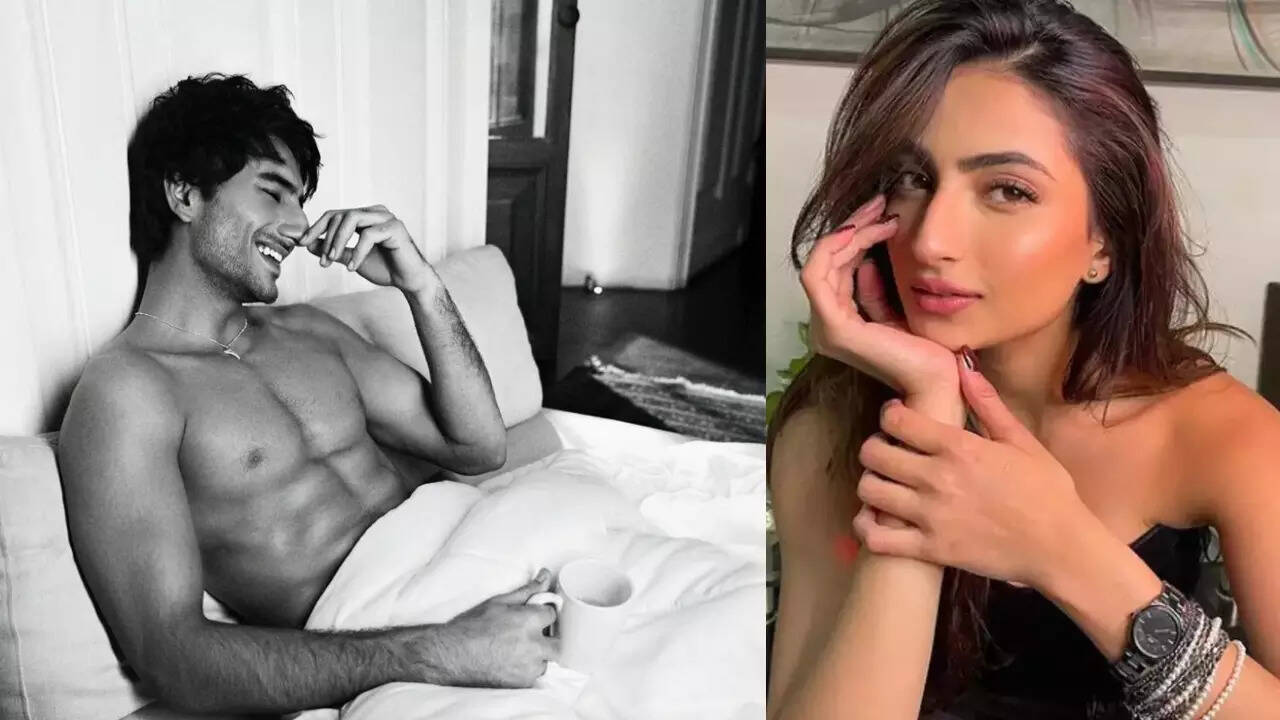 Ibrahim drops shirtless pic, Palak comments!