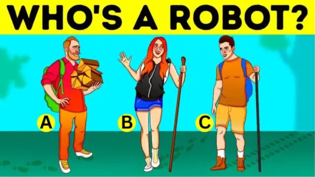 Optical Illusion: Can you guess who among these is a robot?