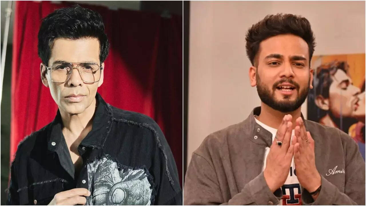Did Karan take a dig at Elvish for nepotism remarks?