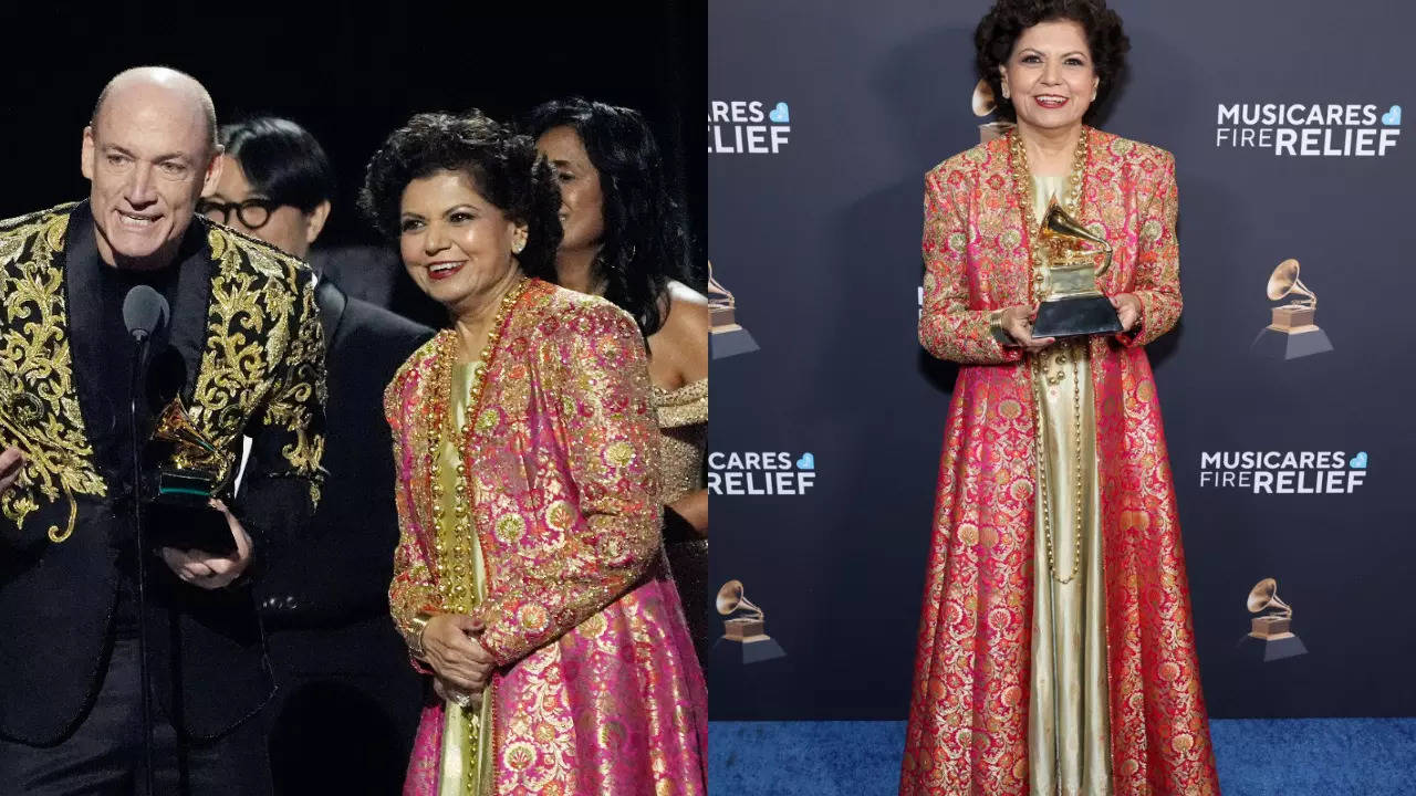 Chandrika Tandon honours Indian roots at Grammys