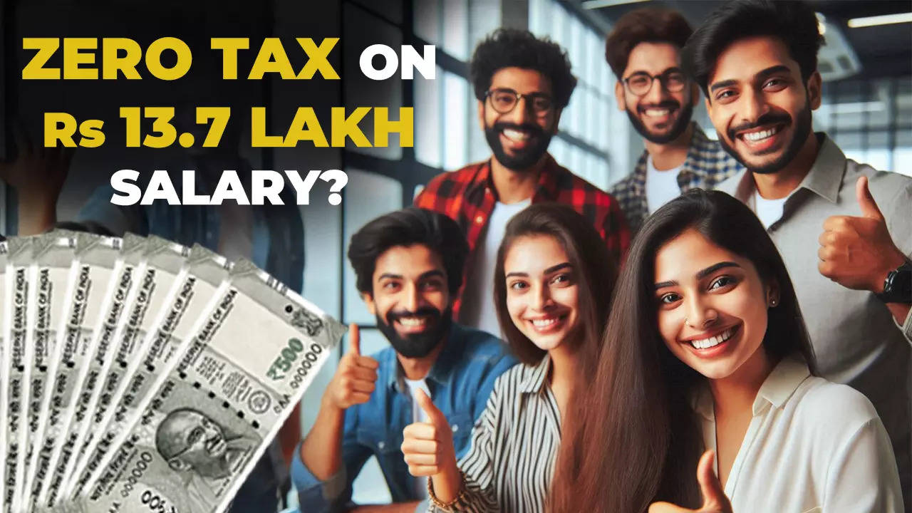 Income Tax slabs 2025-26: How you can pay ZERO tax with Rs 13.7 lakh salary under new income tax regime