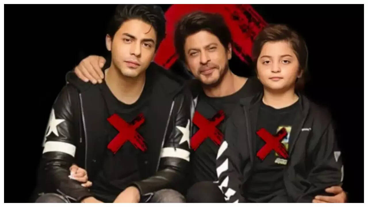 SRK on AbRam being called Aryan Khan's love child