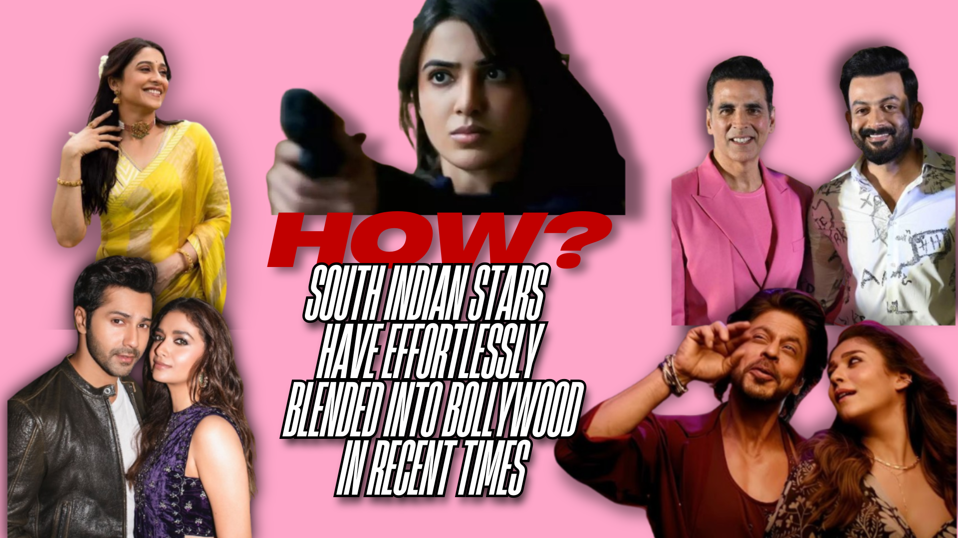 How South Indian stars have effortlessly blended into Bollywood