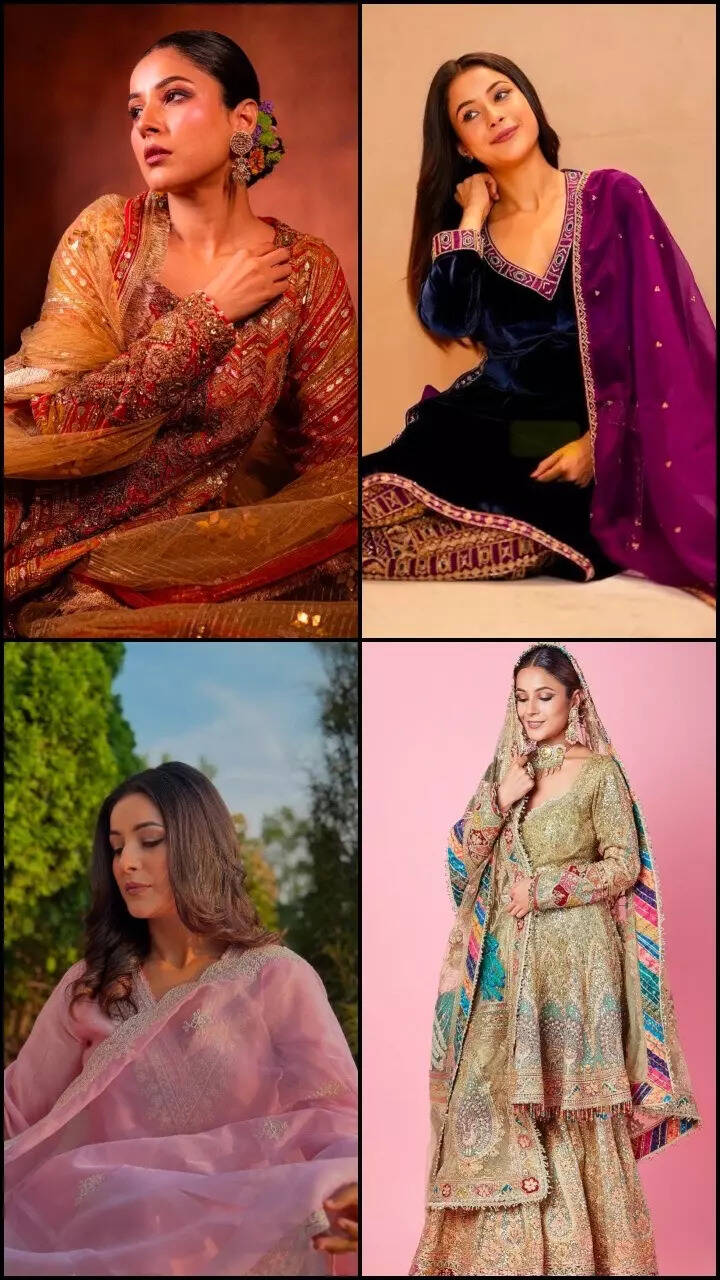 Steal worthy suits from Shehnaaz Gill’s collection