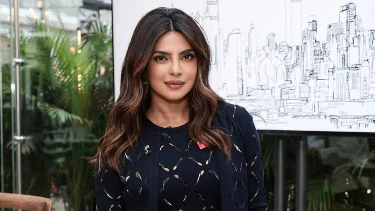 Priyanka does Namaste as she's spotted with mother-in-law