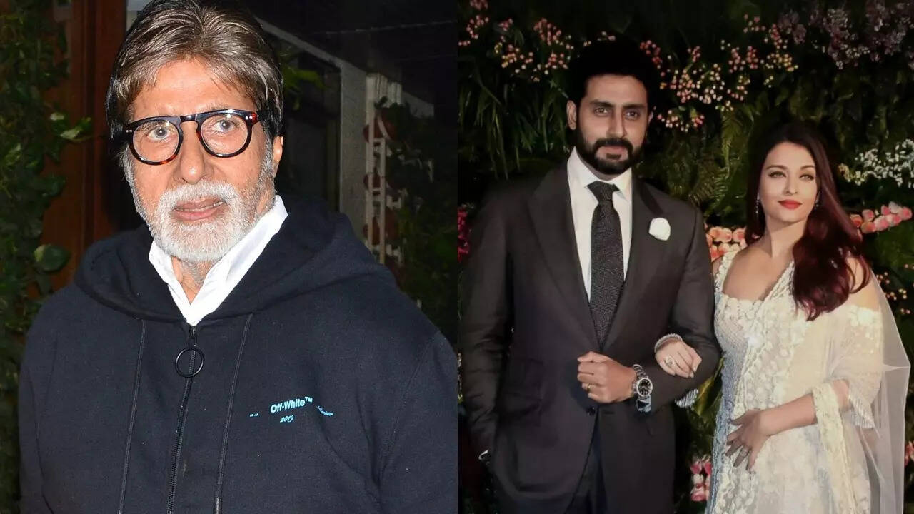 Big B on dividing property between Abhishek- Shweta