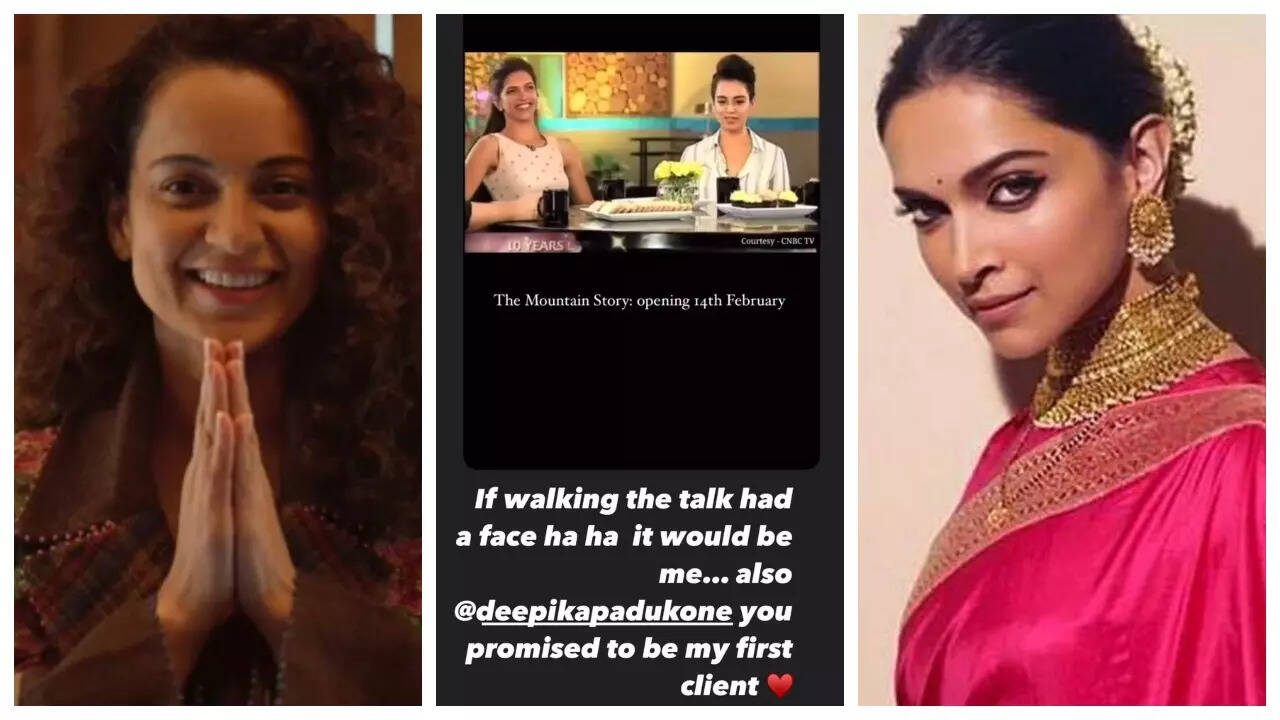 Kangana reminds Deepika of her promise