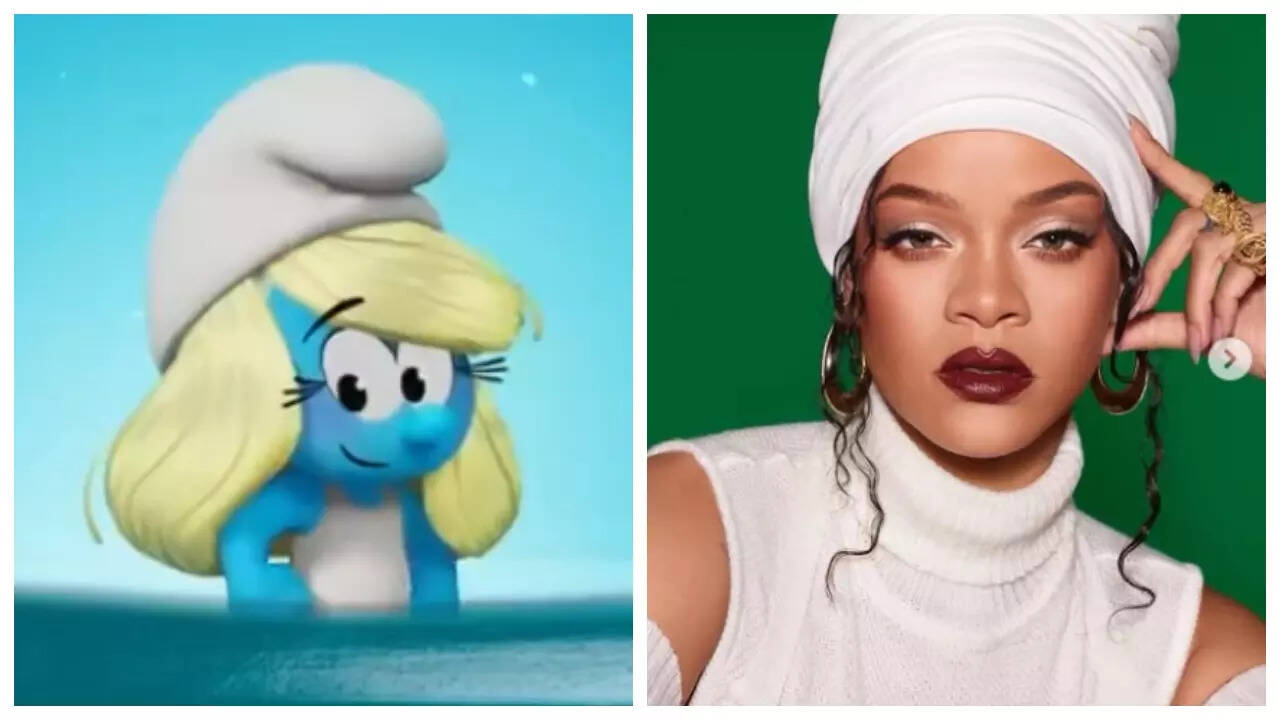 Rihanna teases role in upcoming 'Smurfs' film