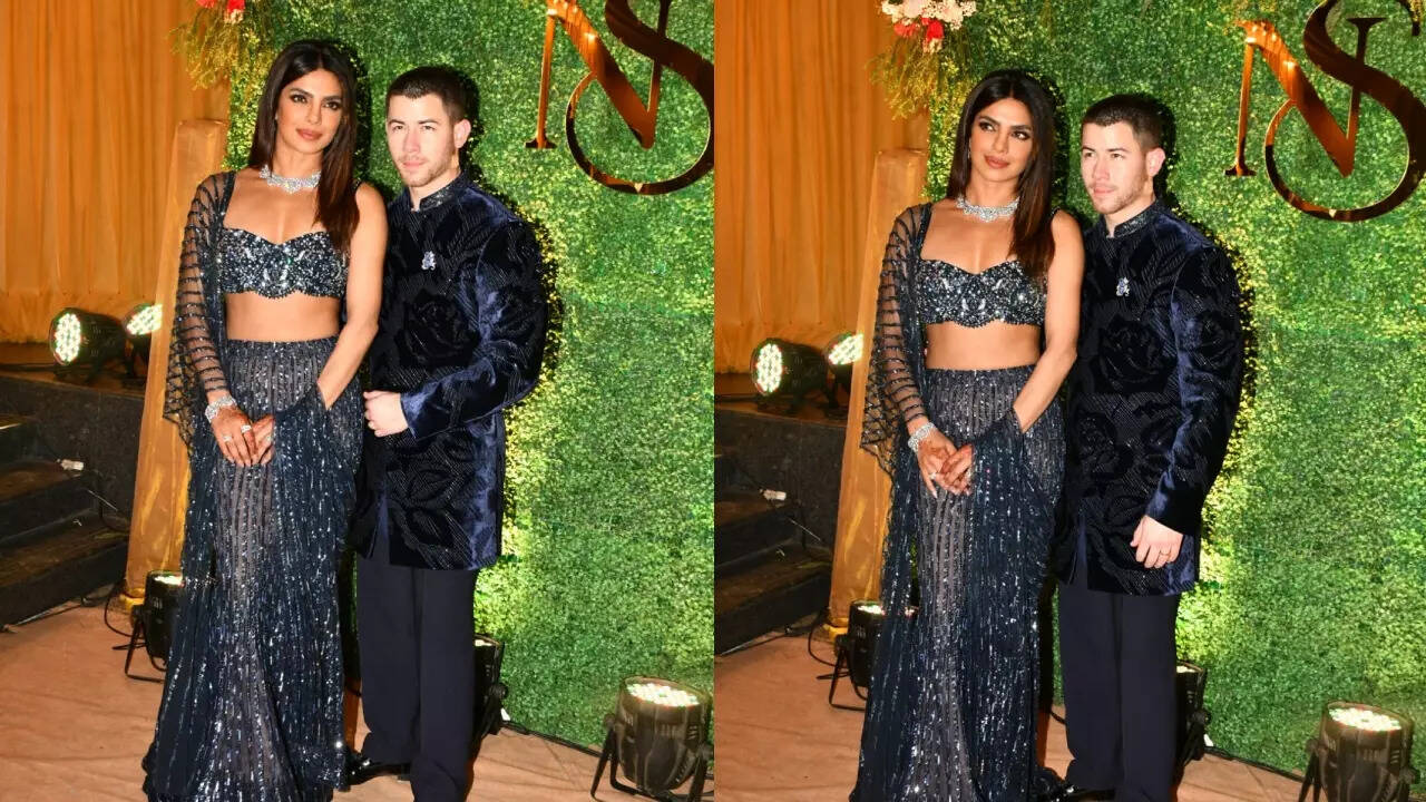PC blushes as paps call Nick 'jiju' at Siddharth's sangeet