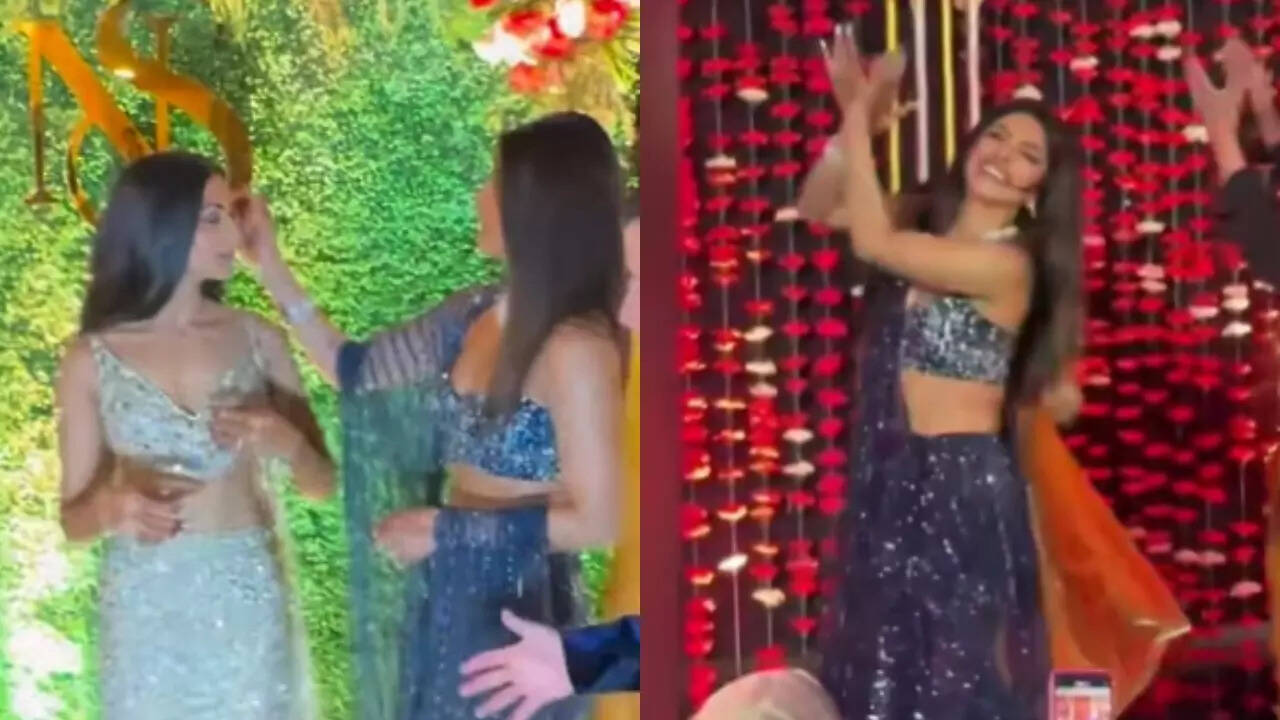 Priyanka wins hearts at her brother's sangeet: VIDEO
