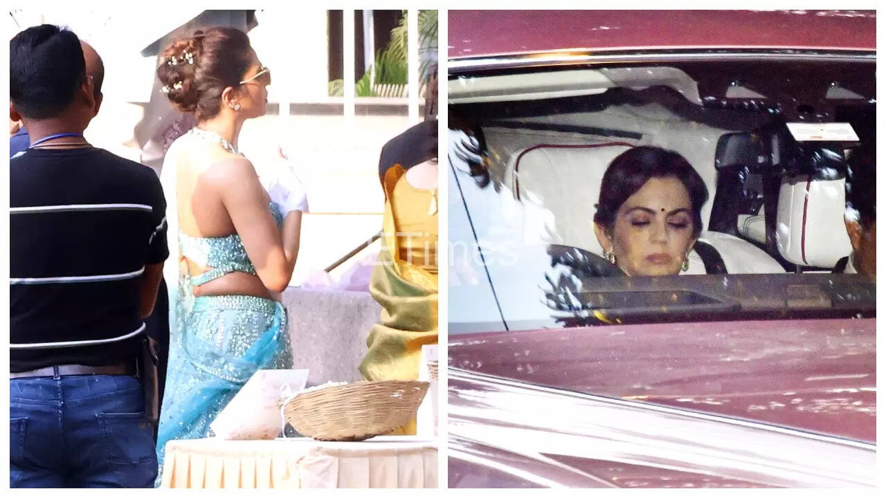 Isha-Nita Ambani grace Siddharth-Neelam's wedding