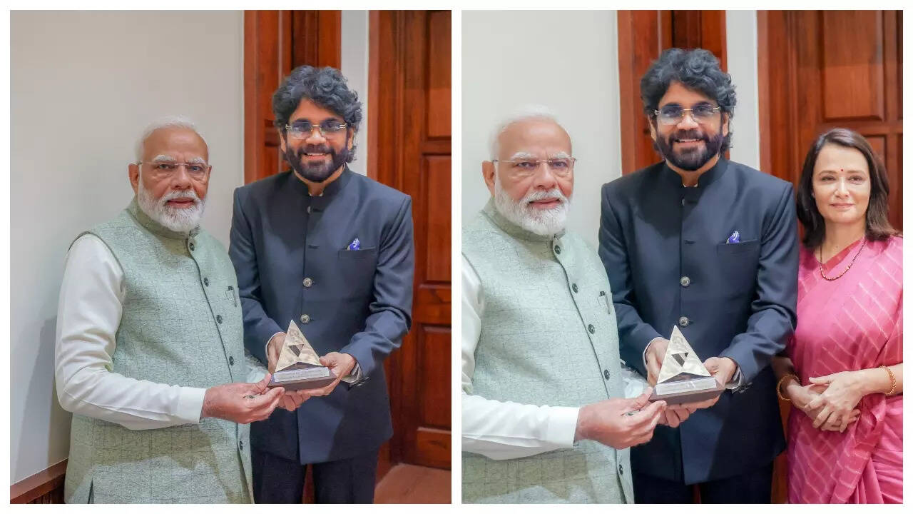 Nagarjuna meets PM Narendra Modi; gifts book on ANR