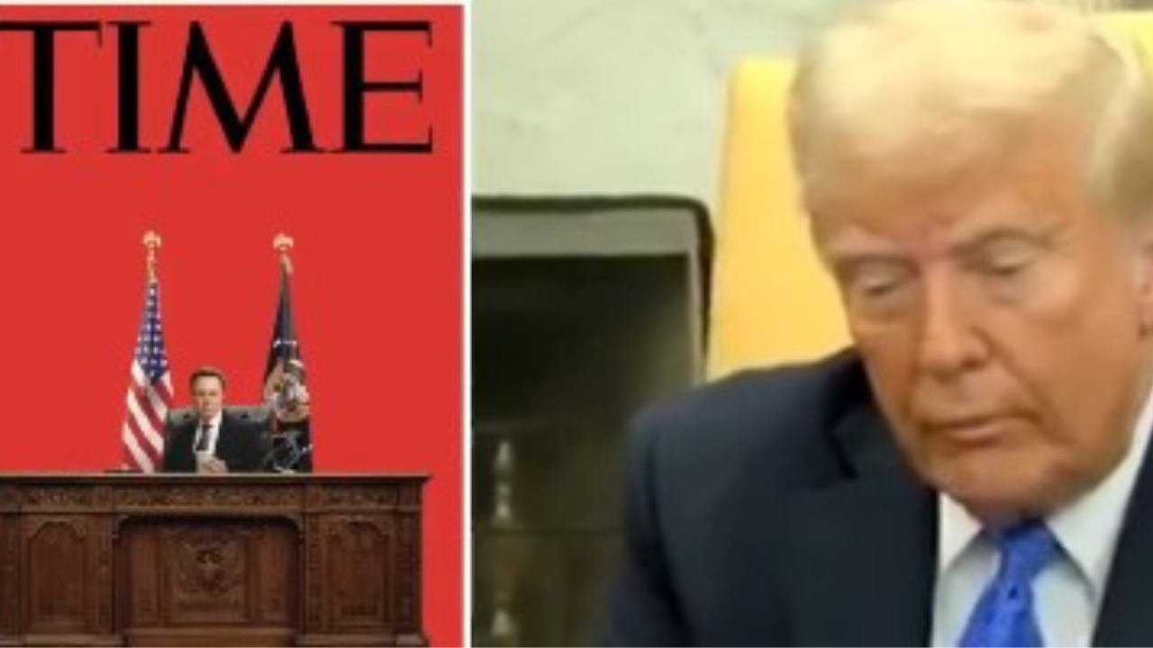 Donald Trump reacts to Time Magazine's 'President Musk' cover: 'They're still in business?'