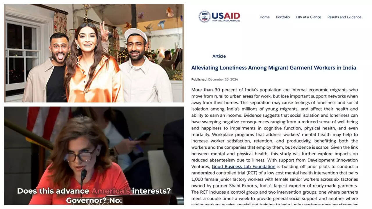 USAID gave $750K to Sonam's BIL Anant's NGO?