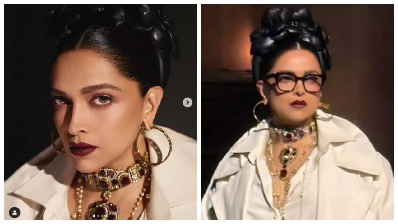 Deepika's photoshoot from rampwalk return sparks Photoshop debate