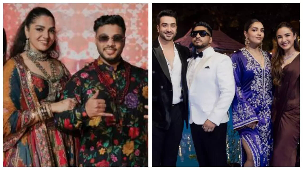 UNSEEN pics from Raftaar-Manraj's wedding festivities