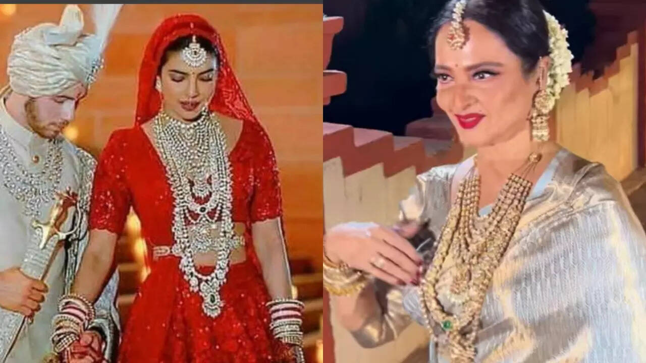 Did Rekha rent Priyanka's wedding necklace ?
