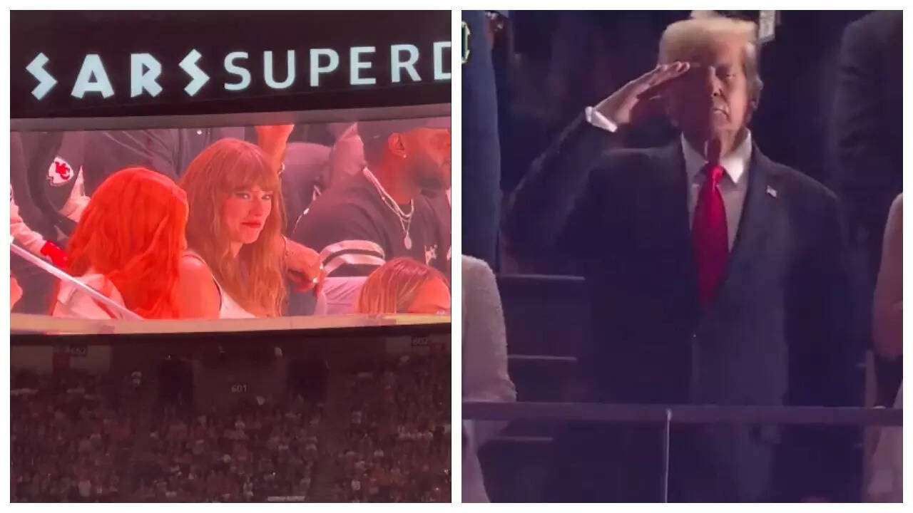 Taylor BOOED, Trump cheered at Super Bowl- WATCH