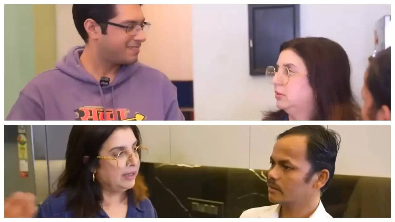 Watch: Farah's cook mistakes Junaid for Big B’s son