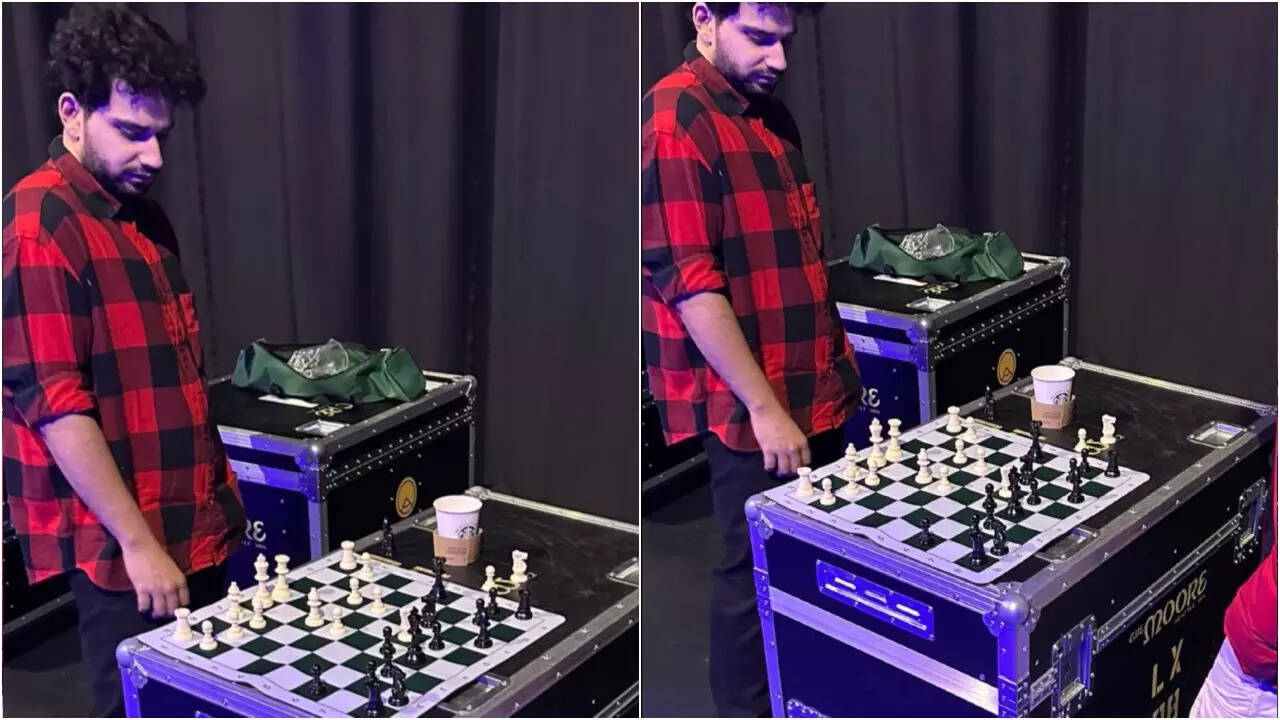 Samay Raina's first picture playing Chess goes viral