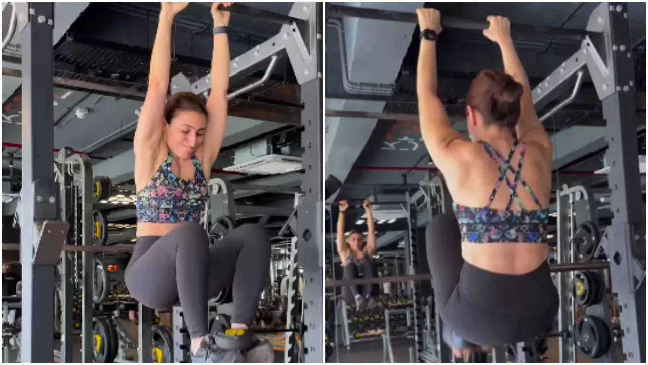 Soha Ali Khan sweats it out in gym - See post