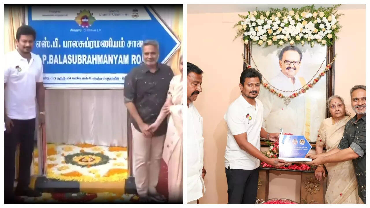 SP Balasubrahmanyam Road: Chennai street named after singer