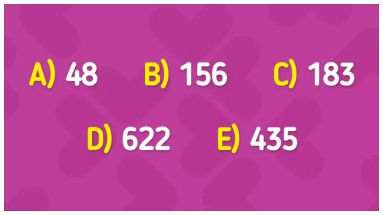 Brain teaser: Only a genius can spot the odd number in just 9 seconds