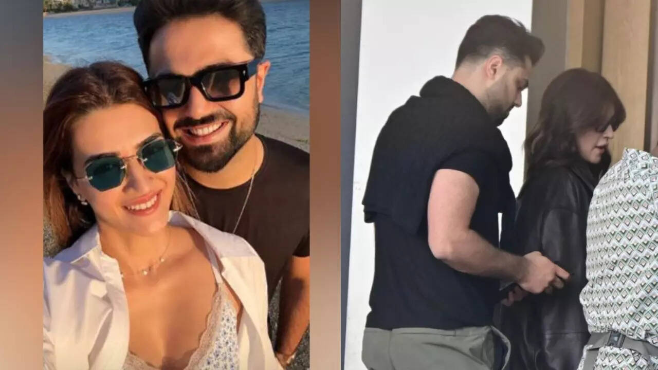 Kriti Sanon & Kabir's romantic wedding moment goes viral