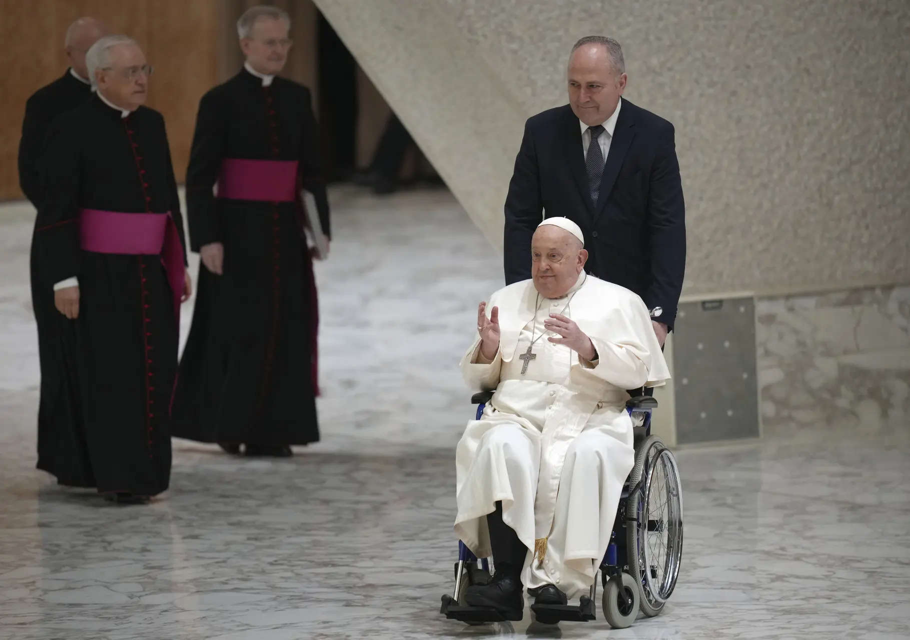 Pope Francis hospitalised for bronchitis treatment