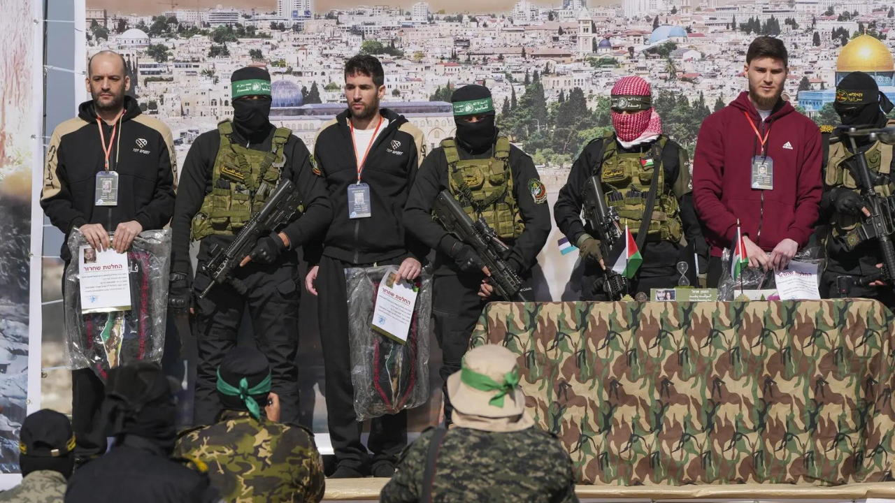 'Time is running out': Hamas gives released Israeli hostages chilling gifts