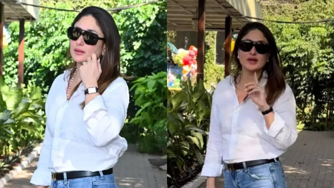 Kareena spotted post Saif attack, tells paps to not click Taimur, Jeh