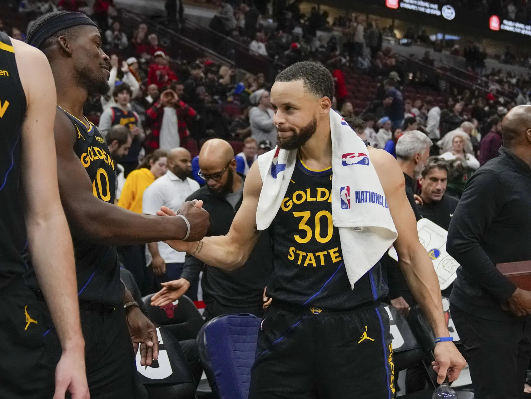 Jimmy Butler and Stephen Curry