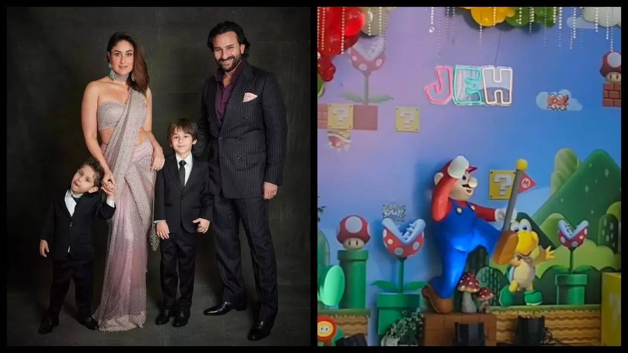 Inside Jeh Ali Khan’s Mario-themed birthday bash