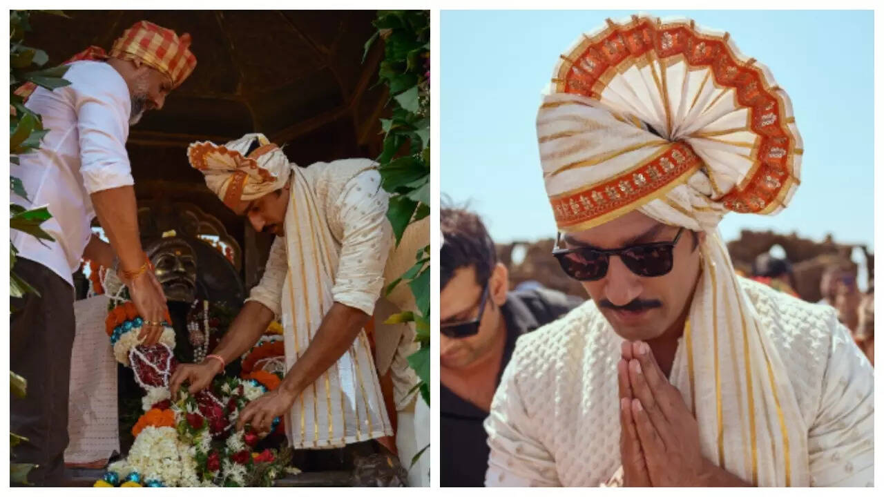 Vicky visits Raigad Fort on Chhatrapati Shivaji Maharaj Jayanti