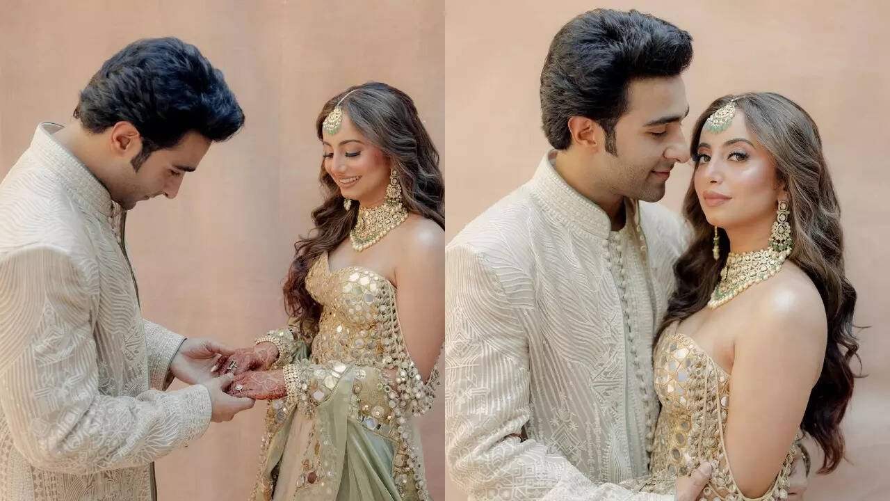 Aadar- Alekha's mehendi ceremony ahead of Hindu wedding